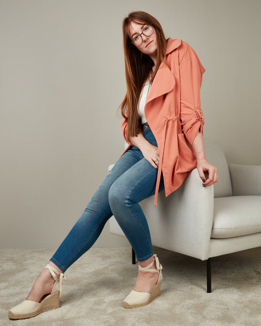 Kurzer Trenchcoat | Clara