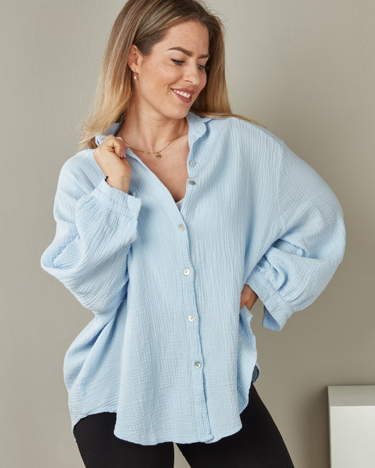 Musselin Bluse | Stella